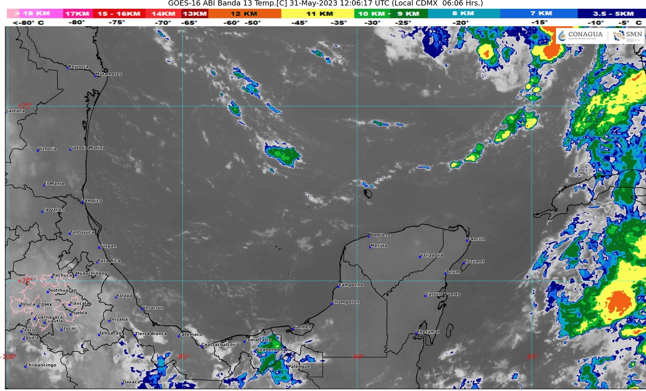 Clima Para Hoy En Canc N Y Quintana Roo Lluvias Muy Fuertes