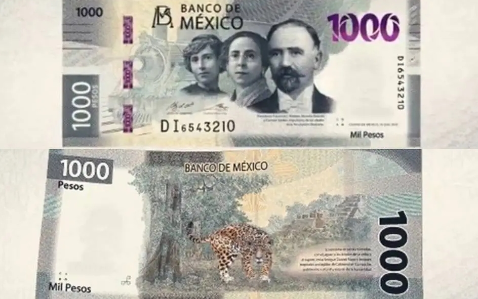 Billete de 1000 pesos