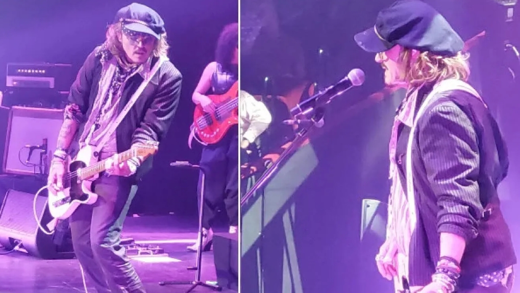 Johnny Depp se une a Jeff Beck para segundo show en Reino Unido