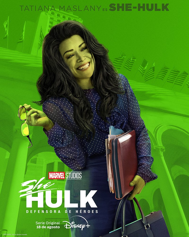 Muestran el primer avance y póster de "She-Hulk: Defensora de Héroes"