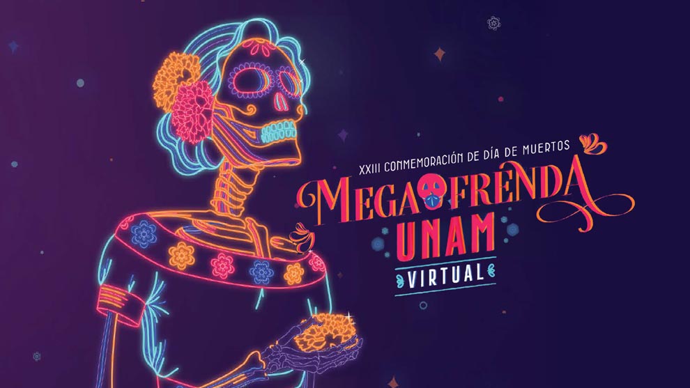 Colocan la Megaofrenda de la UNAM 2022 en Xochimilco