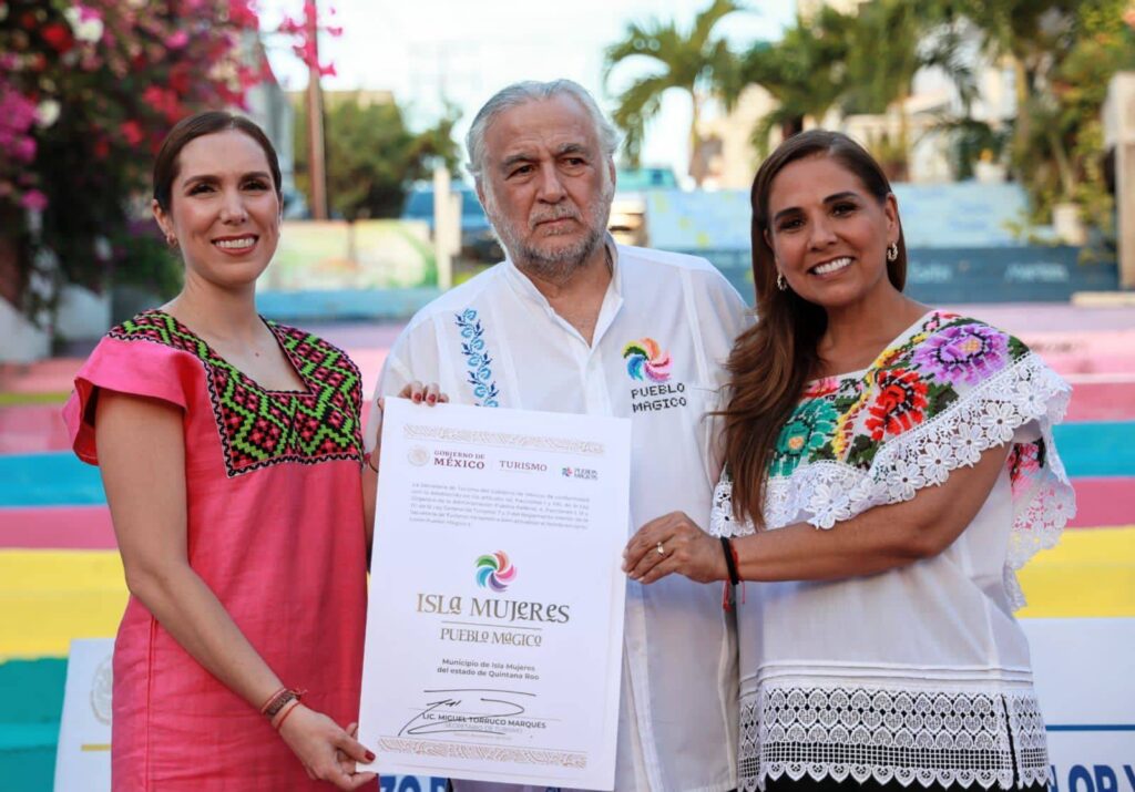 Isla Mujeres obtiene actualización de su nombramiento como Pueblo Mágico