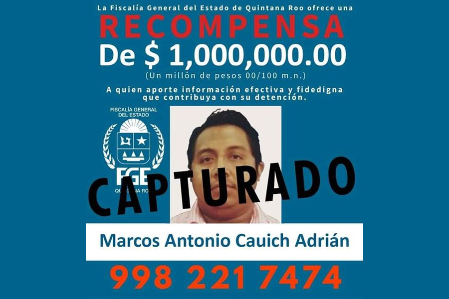 Capturan a Marcos “C” involucrado en desaparición de una menor en Benito Juárez