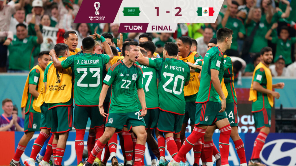México gana contra Arabia Saudita, y queda fuera del Mundial Qatar 2022