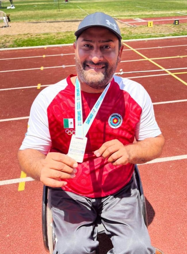 Arquero quintanarroense gana plata en Campeonato Parapanamericano