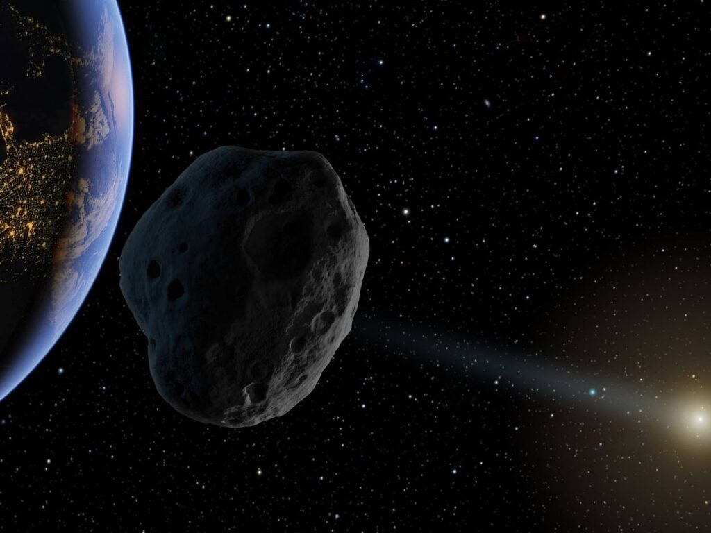 Descubren asteroide peligroso que podría ser una amenaza para la Tierra