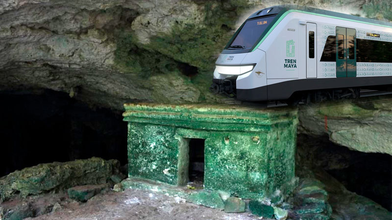 Descartan que exista destrucción arqueológica en el proyecto Tren Maya