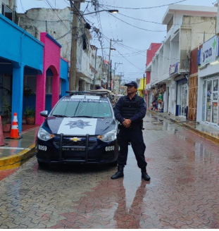 Refuerzan la seguridad en Isla Mujeres en estas fiestas decembrinas