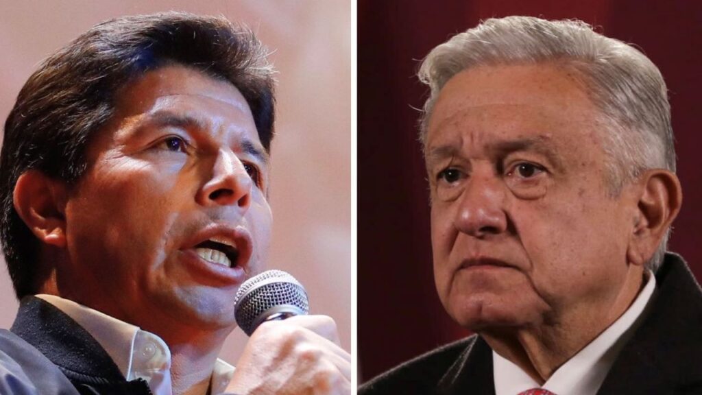 AMLO culpa a élites de Perú por la destitución de Pedro Castillo