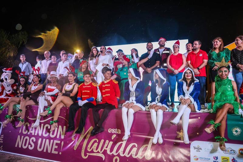 Festival navideño en Tajamar, fue todo un éxito: Canirac