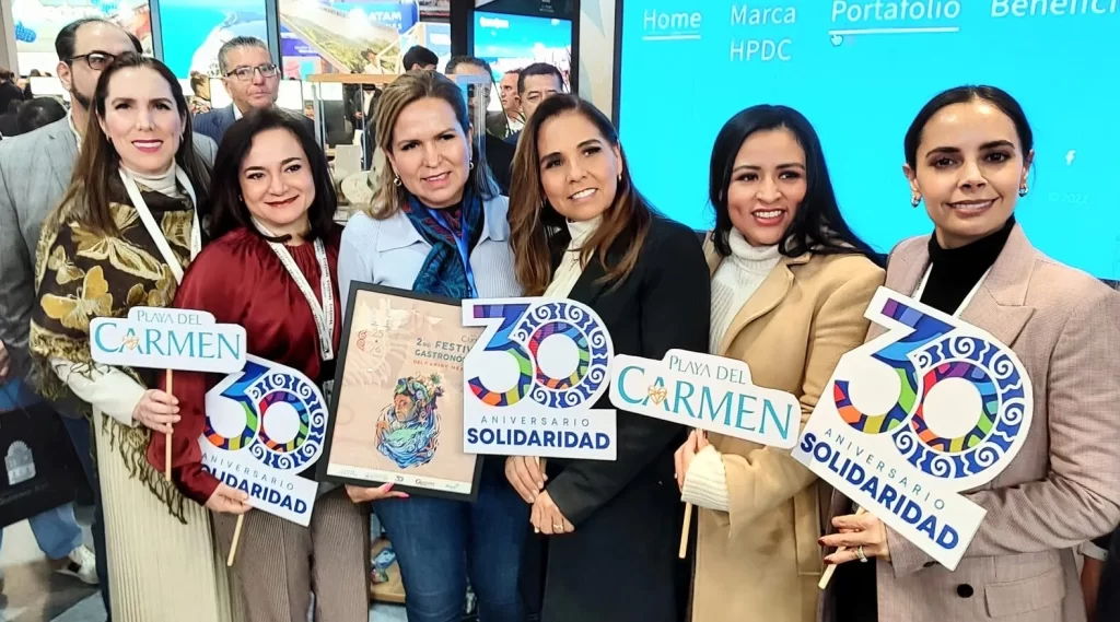 Anuncian el Festival Gastronómico del Caribe Mexicano en la Fitur 2023