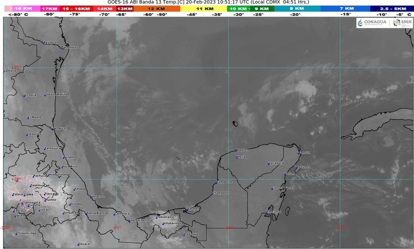 Clima para hoy en Cancún y Quintana Roo: Cielo nublado sin lluvias
