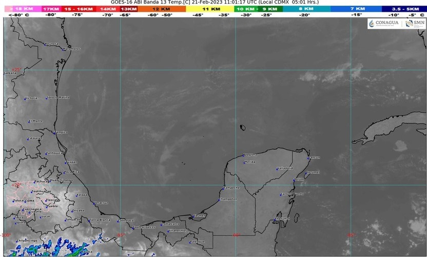 Lluvias aislaClima para hoy en Cancún y Quintana Roo: Probabilidad de lluvias aisladas