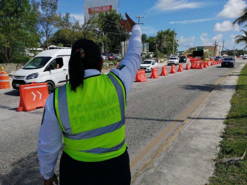Ayuntamiento de Benito Juárez previene cierre parcial por trabajos en Av. Bonampak