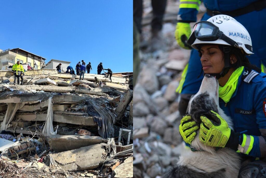 Equipo mexicano ya inició labores de rescate en Turquía