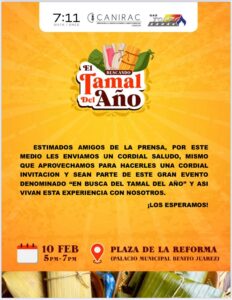 Buscan el “Tamal de año” en Cancún ¡Sé parte del evento!