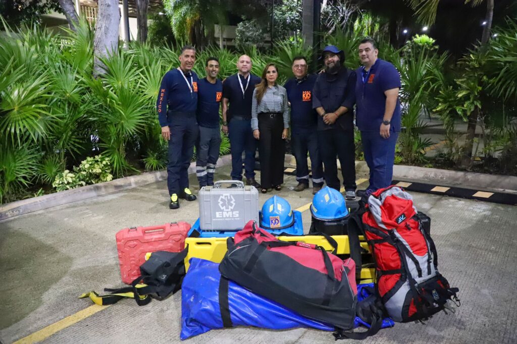 Quintana Roo envía grupo de búsqueda y rescate a Turquía