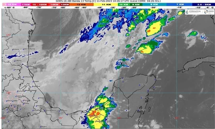 Clima para hoy en Cancún y Quintana Roo: Probabilidad de lluvias fuertes