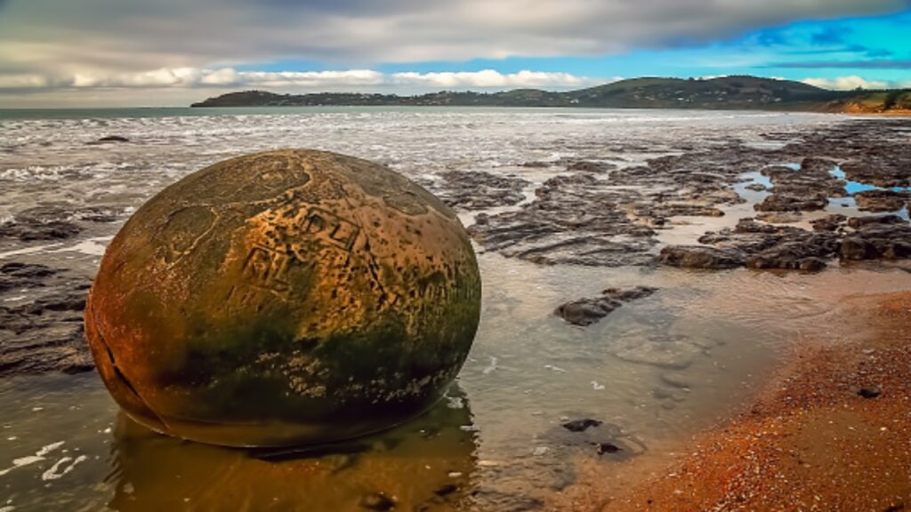 ¿Viene del espacio? Encuentran misteriosa bola gigante en playa de Japón