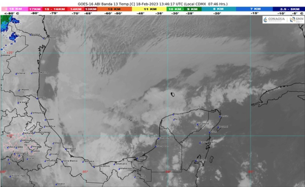 Clima para hoy en Cancún y Quintana Roo: cielo medio nublado con posibles lluvias