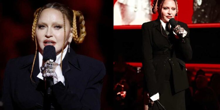 Madonna responde a las críticas sobre su aspecto en los Grammy 2023