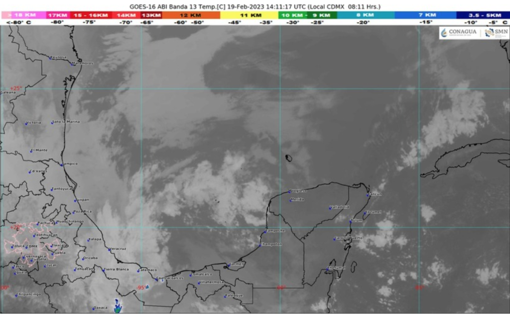 Clima para hoy en Cancún y Quintana Roo: Probabilidad de lluvias fuertes