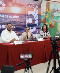 Presentan agenda para 53 Aniversario de Cancún
