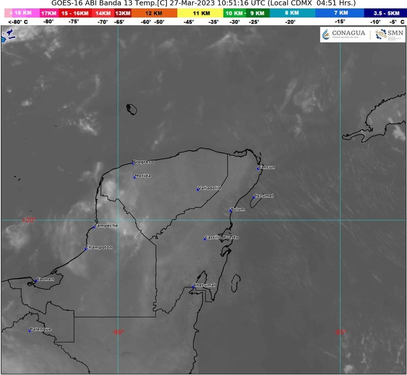 Clima para hoy en Cancún y Quintana Roo: Se espera vientos de surada