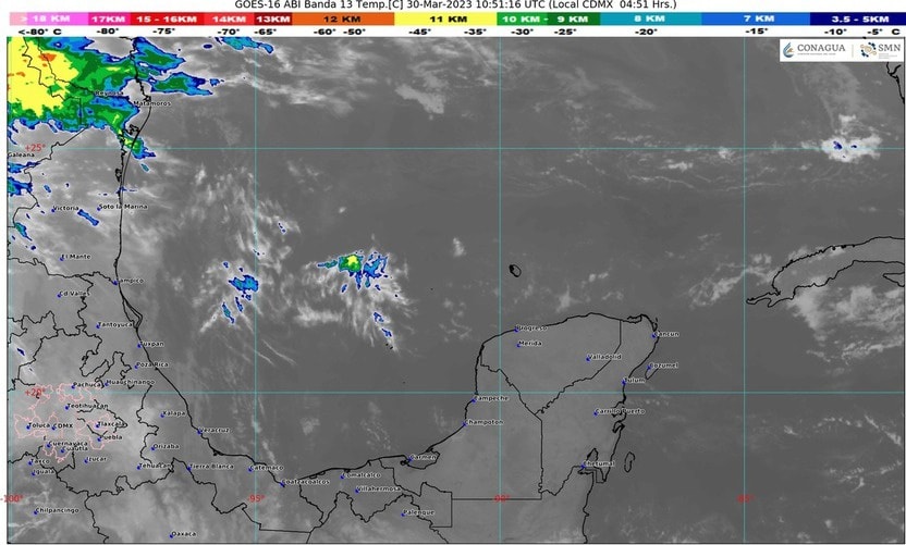 Clima para hoy en Cancún y Quintana Roo: Cielo medio nublado