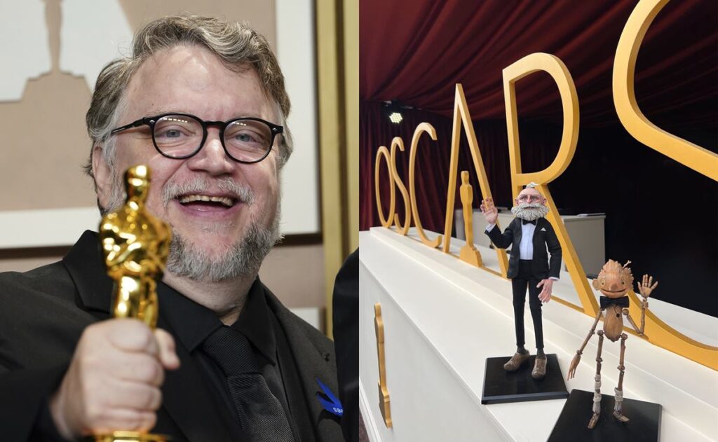 "Pinocho" de Guillermo del Toro gana Oscar a Mejor Película Animada