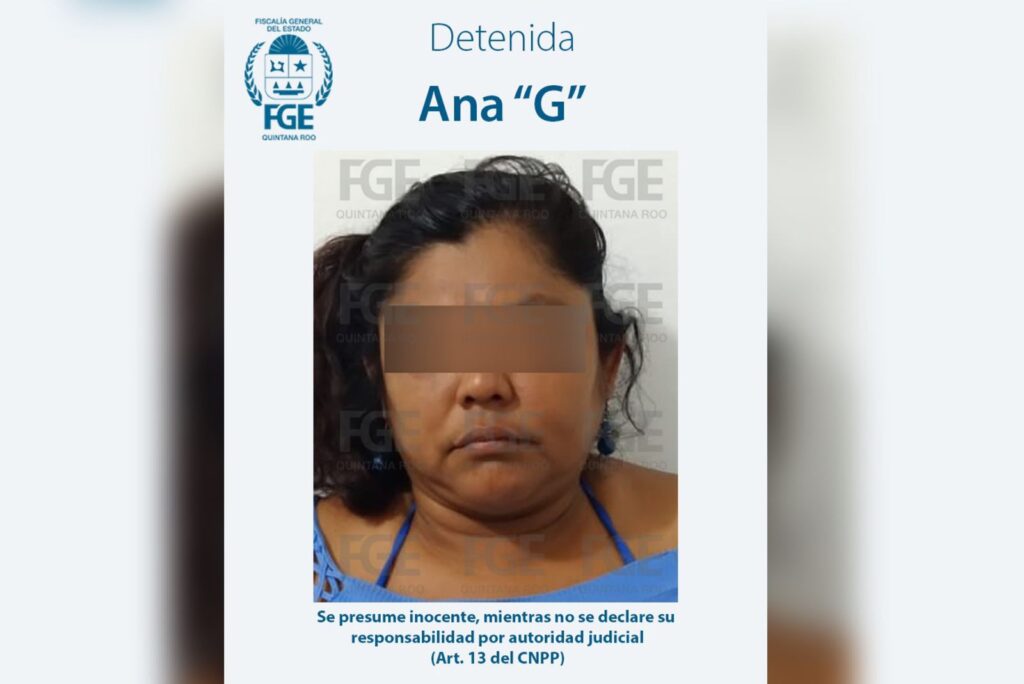 Aprehenden a mujer en Chetumal por el delito de trata de personas