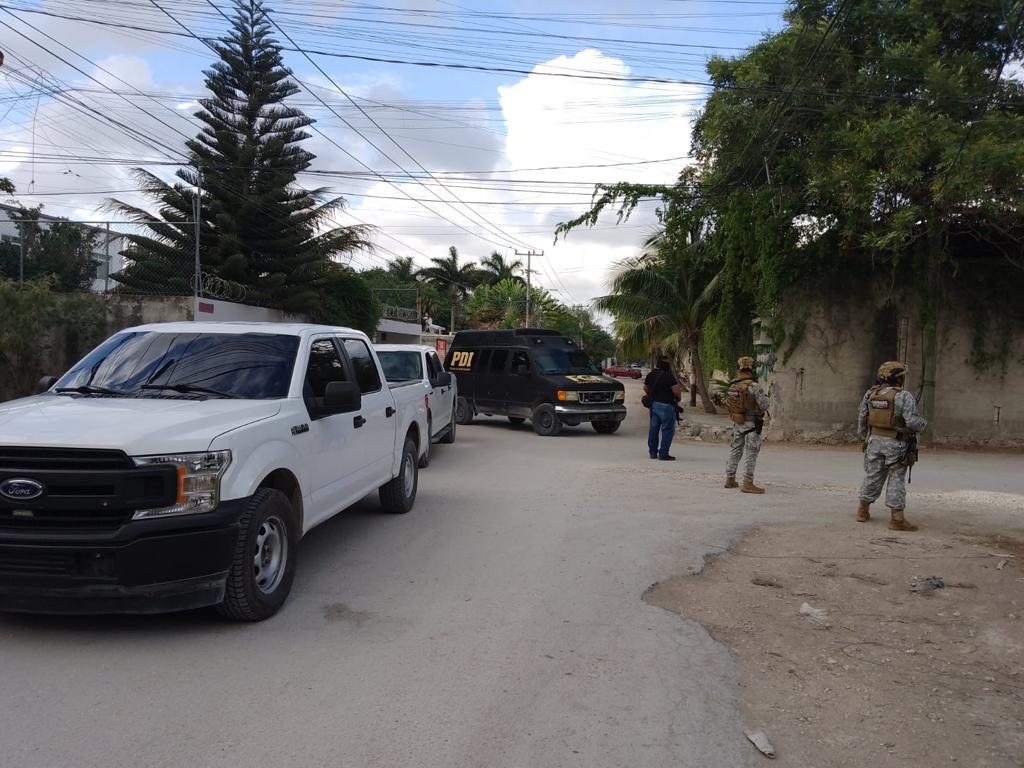 Catean inmueble de la delegación Alfredo V. Bonfil en Cancún; aseguran drogas