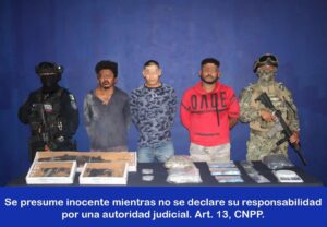 SSP Quintana Roo, realiza mil 256 detenciones relevantes de octubre a marzo