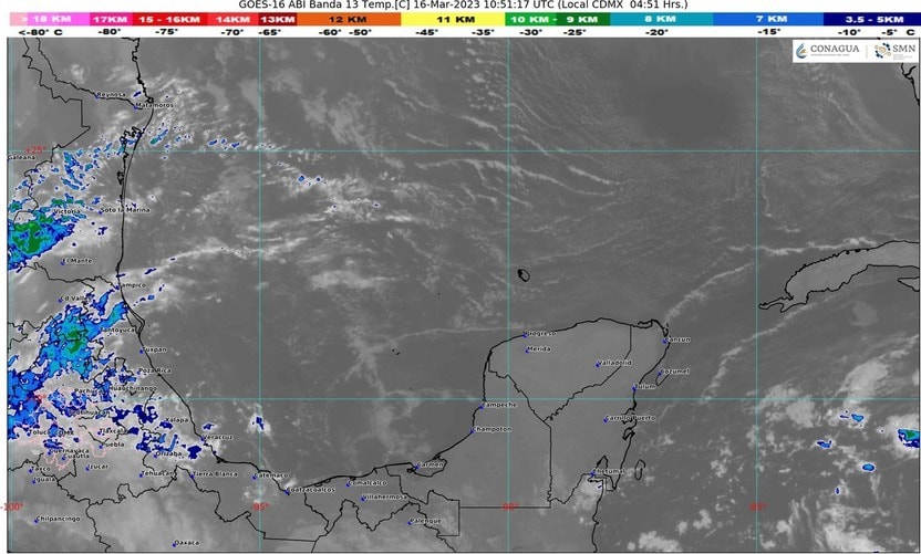 Clima para hoy en Cancún y Quintana Roo: Nublado con chubascos 
