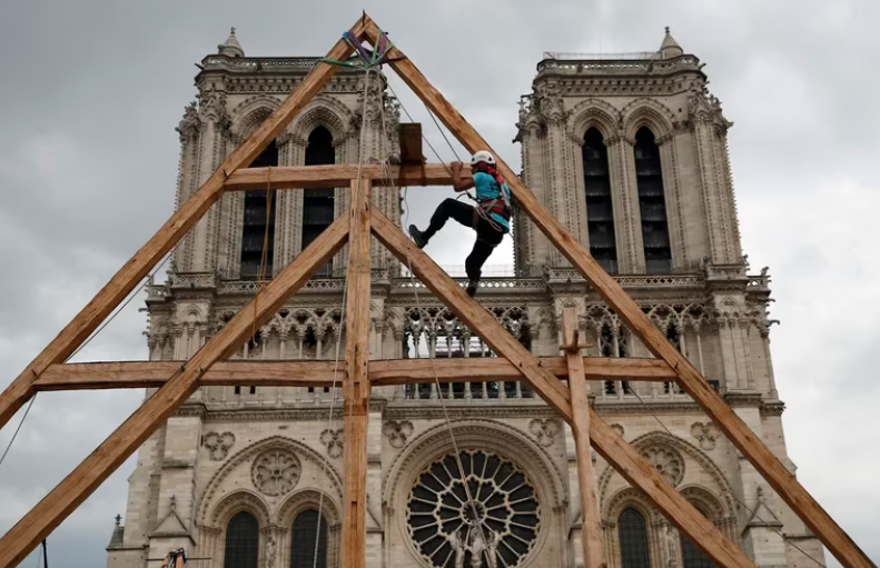 ¡Casi listo! Abrirá Notre-Dame sus puertas al público a finales de 2024