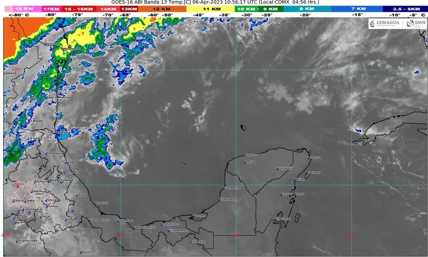 Clima para hoy en Cancún y Quintana Roo: Caluroso con probabilidad de lluvias