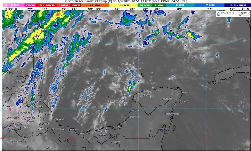 Clima para hoy en Cancún y Quintana Roo: Nublado con vientos
