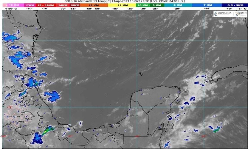 Clima para hoy en Cancún y Quintana Roo: Nublado y ambiente caluroso