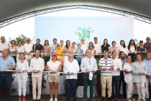 Ana Paty Peralta destaca el Parque Cancún como factor para construir la paz