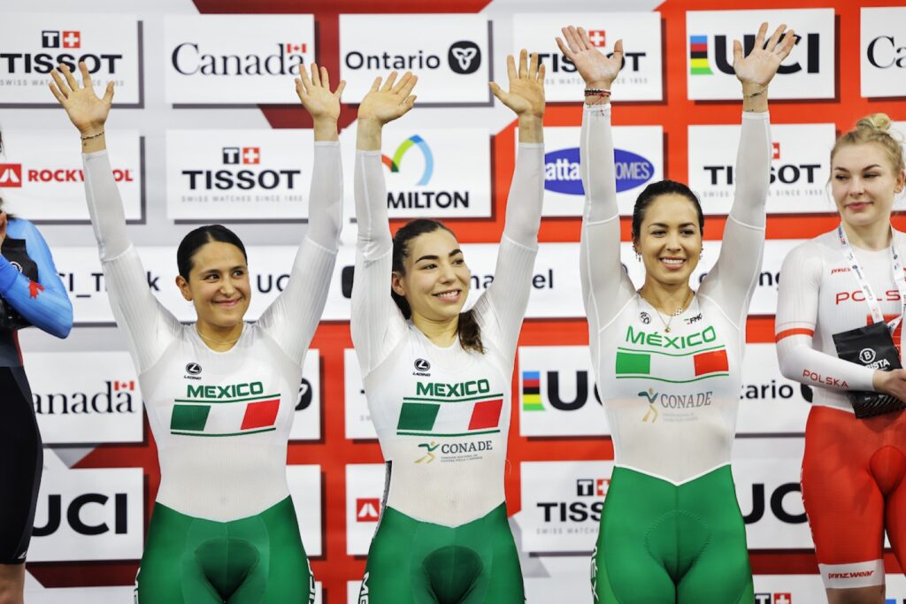 Ciclista mexicana conquista medalla de oro en Copa de Naciones