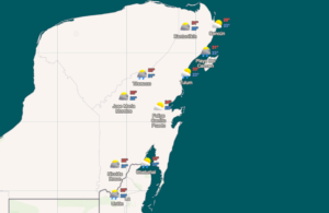 Clima para hoy en Cancún y Quintana Roo: Chubascos y lluvias aisladas