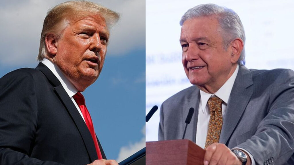 AMLO defiende a Trump: "no estoy de acuerdo en lo que le están haciendo"