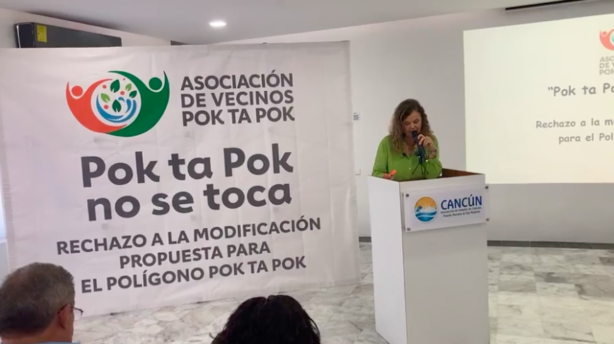 Hoteleros y asociación de vecinos rechazan construcción de fraccionamiento en Pok Ta Pok