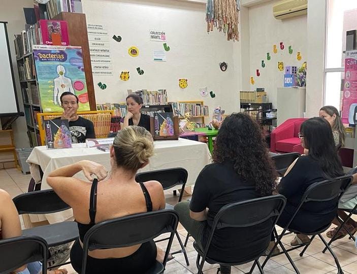 Realizan la “Fiesta del Libro y los Lectores” en la Casa de la Cultura de Cancún.