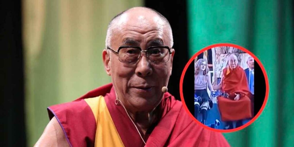 ¡Ya lo había hecho antes! Revelan nuevo video del Dalai Lama tocando a menor