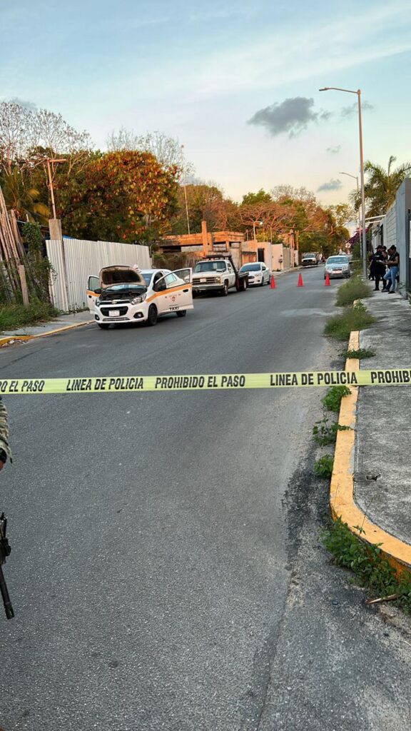 Taxista de Chetumal resulta herido tras resistirse a robo con violencia