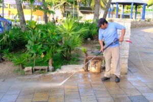 Zonas turísticas de Solidaridad se mantendrán limpias en temporada vacacional