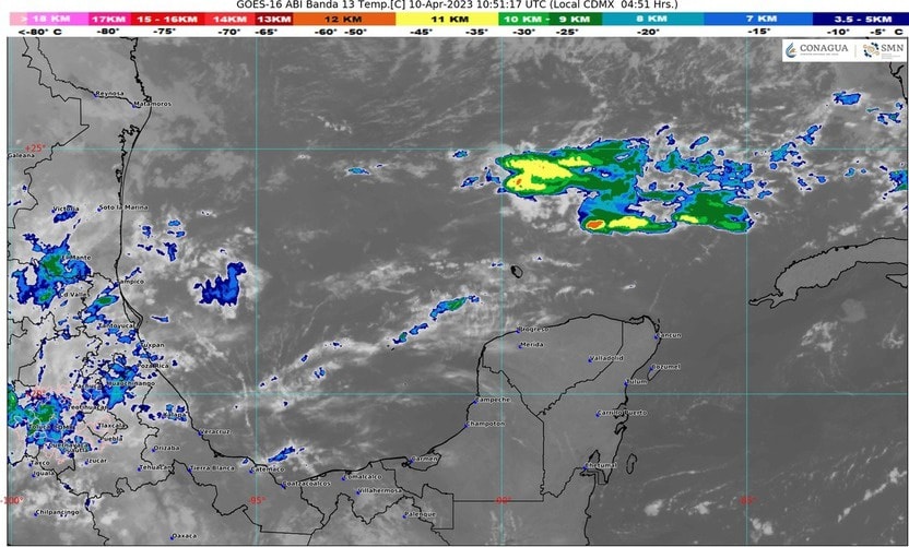 Clima para hoy en Cancún y Quintana Roo: probabilidad de chubascos