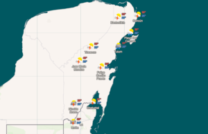 Clima para hoy en Cancún y Quintana Roo: Cielo nublado con probabilidad de descargas eléctricas
