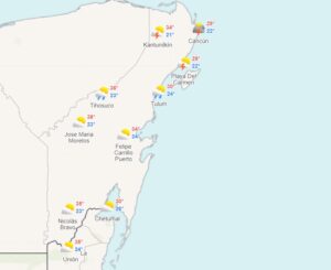 Clima para hoy en Cancún y Quintana Roo: Frente frío Núm. 49 generará lluvias 